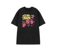 Scooby-Doo! Hex Girls Punk Damen Schwarzes Grafik-T-Shirt | Kurzarm-T-Shirt | Cartoon-Band Retro-Bekleidung | Mystery Inc. Merchandise für Fans und Sammler