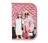 Scooli - Barbie Gefülltes Schüleretui - Komplettes Etui mit hochwertigen Stiften und mehr - All-in-One Schuletui - Praktisch für die Schule - Für Mädchen ab 6 Jahren