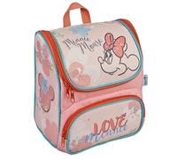 Scooli - CUTIE Vorschulranzen Minnie Mouse - Hauptfach und Vortasche - gepolsterte Träger und Rücken - Ideal für Kinder ab 3 Jahren