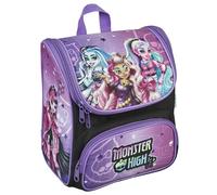 Scooli - CUTIE Vorschulranzen Monster High - Hauptfach und Vortasche - gepolsterte Träger und Rücken - Ideal für Kinder ab 3 Jahren