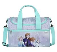 Scooli - Disney Frozen Sporttasche für Kinder - Geräumiges Hauptfach - Verstellbarer Schultergurt - Anna&Elsa-Design - Robust