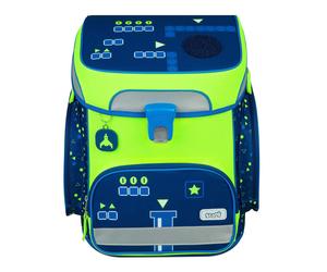 Scooli EasyFit Schulranzen-Set 5-teilig Glow Edition Level Up