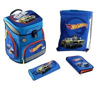 Scooli EasyFit Schulranzen-Set 5-teilig Hot Wheels