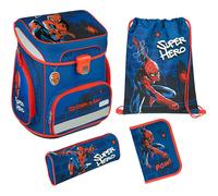 Scooli EasyFit Schulranzen-Set 5-teilig Spider Man