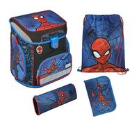 Scooli EasyFit Schulranzen-Set Spiderman 5tlg.