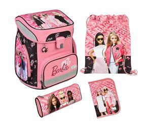 Scooli EasyFit Schulranzen-Set 5tlg Barbie
