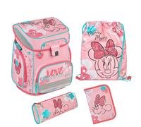 Schulranzen SCOOLI "EasyFit, Minnie Mouse", Kinder, Gr. B/H/T: 33cm x 36,5cm x 29cm, pink (minnie mouse), Polyester, Rucksäcke (58187651-0) minnie mouse
