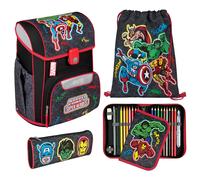 Schulranzen SCOOLI "Easy Start", Kinder, Gr. B/H/T: 29,5cm x 36,5cm x 29cm, avengers, Rucksäcke (85180519-0) avengers