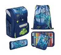 Scooli Schulranzen Set EasyStart Jurassic World, ergonomisch, Grundschule