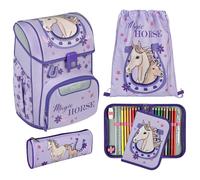 Scooli EasyStart Schulranzen-Set 5-teilig lila