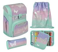 Scooli EasyStart Schulranzen-Set 5tlg Butterfly Wishes