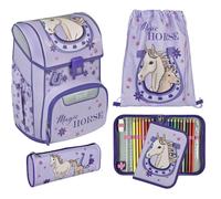 Schulranzen SCOOLI "Easy Start", Kinder, Gr. B/H/T: 29,5cm x 36,5cm x 29cm, magic horse, Rucksäcke (48189435-0) magic horse