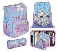 Scooli - EasyStart Schulranzen Set - ergonomischer Tornister für die Grundschule - mehrteiliges Set - Stitch