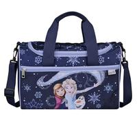 Scooli - Frozen Sporttasche für Kinder - 23 x 35 x 16 cm - geräumiges Hauptfach - Verstellbarer Schultergurt - Zubehör für die Schule - Umhängetasche