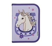 Scooli - Gefülltes Schüleretui Magic Horse - Federmäppchen mit hochwertigen Stiften & Zubehör - Ideal für Schule, Freizeit und unterwegs - ab 6 Jahren