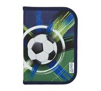 Scooli - Gefülltes Schüleretui Soccer Champ - Federmäppchen mit hochwertigen Stiften & Zubehör - Ideal für Schule, Freizeit und unterwegs - ab 6 Jahren