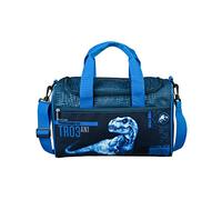 Scooli JURP7252 - Sporttasche für Kinder mit Hauptfach und Fronttasche, Jurassic World, für Sport und Reisen, ca. 16 x 35 x 23 cm, ca. 8 Liter