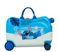 Undercover - Stitch Ride-on Trolley - Kindergepäck zum Draufsitzen - Belastbar bis 50 kg - mit praktischen Tragegriffen - Stabiler Reisekoffer für Kinder