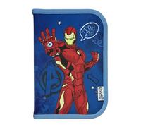 Scooli - Marvel Avengers Gefülltes Schüleretui - Komplettes Etui mit hochwertigen Stiften und mehr - All-in-One Schuletui - Praktisch für die Schule - Für Jungen ab 6 Jahren