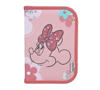Scooli - Minnie Mouse Gefülltes Schüleretui - Komplettes Etui mit hochwertigen Stiften und mehr - All-in-One Schuletui - Praktisch für die Schule - Für Mädchen ab 6 Jahren