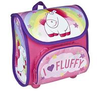 Scooli MNFL8240 - Vorschulranzen Cutie mit Klettverschluss, ergonomisch, leicht, Einhorn Fluffy, ca. 4,5 Liter