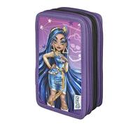 Scooli - Tripledecker Monster High - Gefülltes Schüleretui mit hochwertigen Stiften & Zubehör - Ideal für Schule, Freizeit und unterwegs - ab 6 Jahren