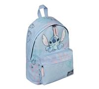 Scooli Undercover - Disney Stitch Freizeitrucksack - Kinderrucksack mit Stitch Motiv - verstellbare Schultergurte - mit Fronttasche - mit Pompom-Reißverschlussanhänger - ab 6 Jahren