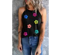 Scoop-Neck Ärmelloses Tanktop L