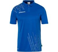 Score 26 Poly Polo Azurblau/weiß XXXL