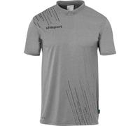 uhlsport Score 26 Poly Poloshirt Herren 213 - dark grau melange/schwarz 4XL
