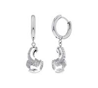 Amor Creolen Unisex, Silber, onesize, 10 mm, Edelstahl, Echtschmuck 2040516