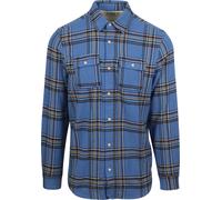 Scotch and Soda Flanellhemd Blau - Größe M Blau M