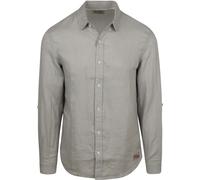 Scotch and Soda Leinenhemd Core Grau - Größe M Grau M