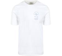 Scotch And Soda Logo T-Shirt Weiß - Größe L Weiß L