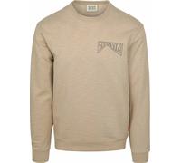 Scotch and Soda Pullover Logo Beige - Größe XL Beige XL