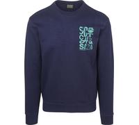 Scotch and Soda Pullover Logo Navy - Größe XL Dunkelblau XL