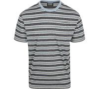 Scotch And Soda T-Shirt Streifen Blau - Größe M Blau M