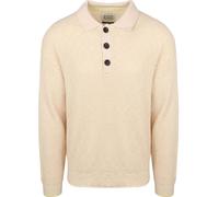 Scotch and Soda Waffle stitch dropped shoulder long - Größe M Beige M