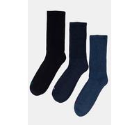 Scotch & Soda 3pk Mens 1/2 Terry Crew Blue Größe: OS | Unterwäsche Outlet | Herren | Blau