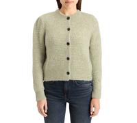 Scotch & Soda Boucle Crew Neck Cardigan Washed Sage Melange Größe: XS | Cardigans Outlet | Damen | Grün
