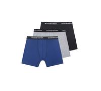 Scotch & Soda Boxershorts 3er-Pack - blau/grau/schwarz - Größe L Größe:L