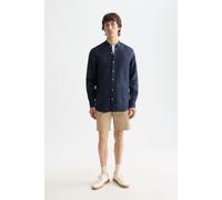 Scotch & Soda Core - Linen Shirt Ls Stand Up Collar Night Größe: S | Casual hemden Outlet | Herren | Weiß