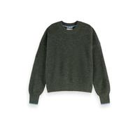 Scotch & Soda Damen Fuzzy Crewneck Pullover, Thymian Mela U361, XS EU