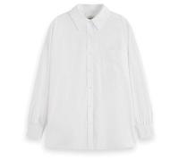Scotch & Soda Damen Shirt Core Girlfriend Poplin Shirt, Weiß,34