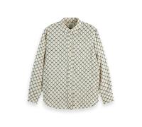 Scotch & Soda Damen Shirt Printed Relaxed Fit Shirt, Doubles Net,34
