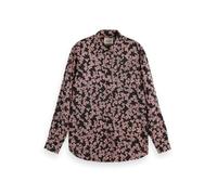 Scotch & Soda Damen Shirt Printed Relaxed Fit Shirt, Nieuw Blossom Print Dusty Red,38