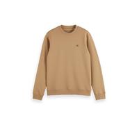 Scotch & Soda Herren Essential Badge Logo Crewneck Sweatshirt, Desert Sand, M