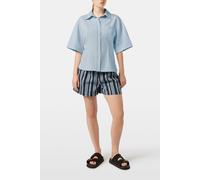 Scotch & Soda Fitted Short Sleeve Shirt Shirting Blue Größe: 42 | Business hemden Outlet | Damen | Blau