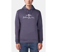 Scotch & Soda French Terry Graphic Hoodie Purple Sky Größe: L | Kaputzenpullis Outlet | Herren | Violett
