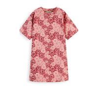 Scotch & Soda Girl Short-sleeved Floral Printed T-shirt Dress Abstract Flo Größe: 10 | Nachtwäsche Outlet | kids